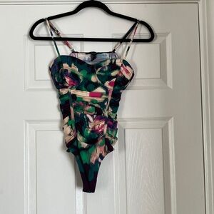 Multicolor One Piece Bodysuit